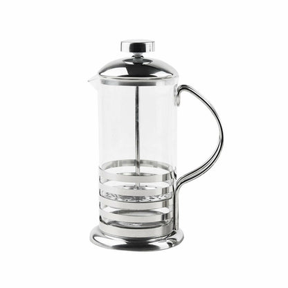 Coffee Maker Glass Stainless Steel Cafetiere French Filter Plunger 350Ml / 3-Cup