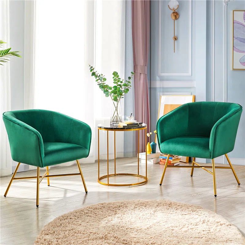Upholstered Barrel Chair