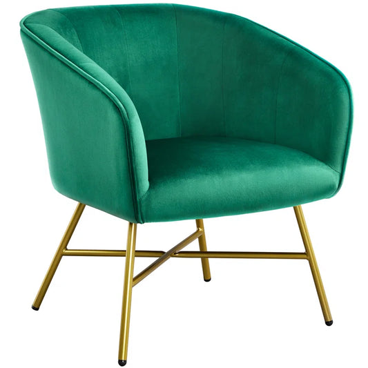 Upholstered Barrel Chair