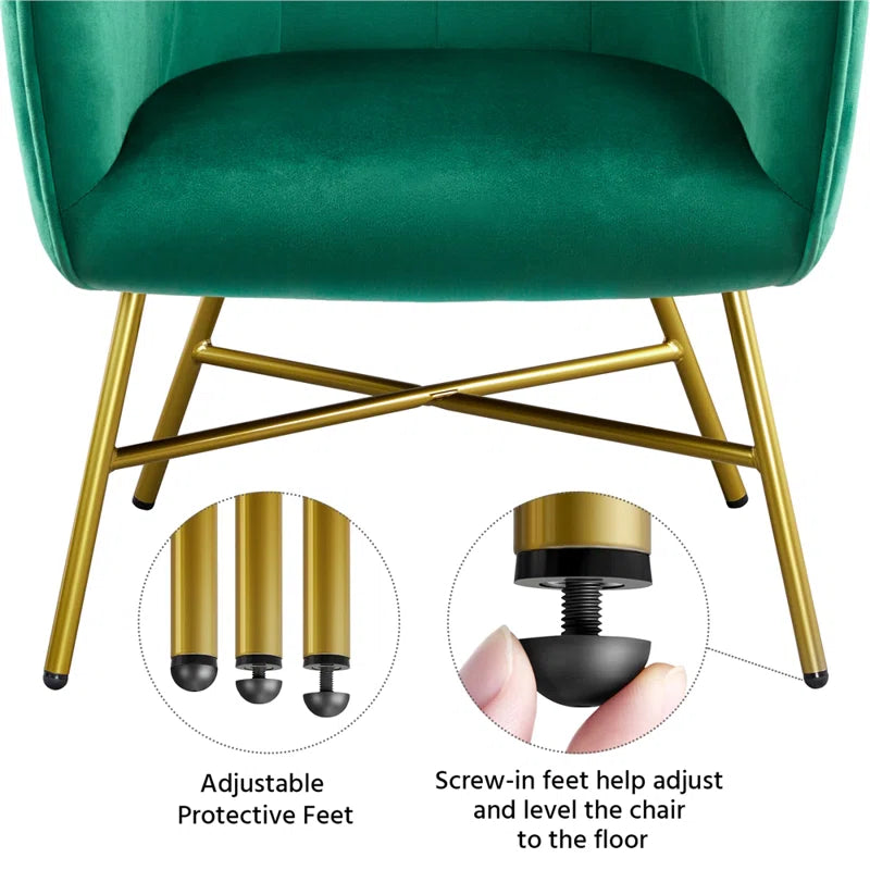 Upholstered Barrel Chair