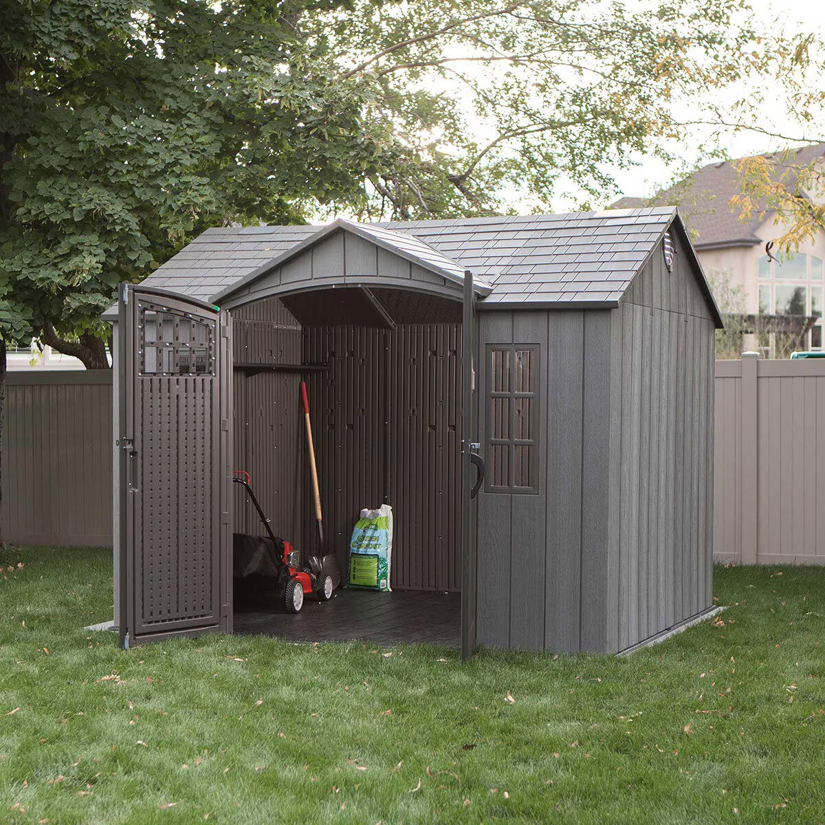 10Ft X 8Ft (3 X 2.4M) Side Entry Storage Shed - Model 60330