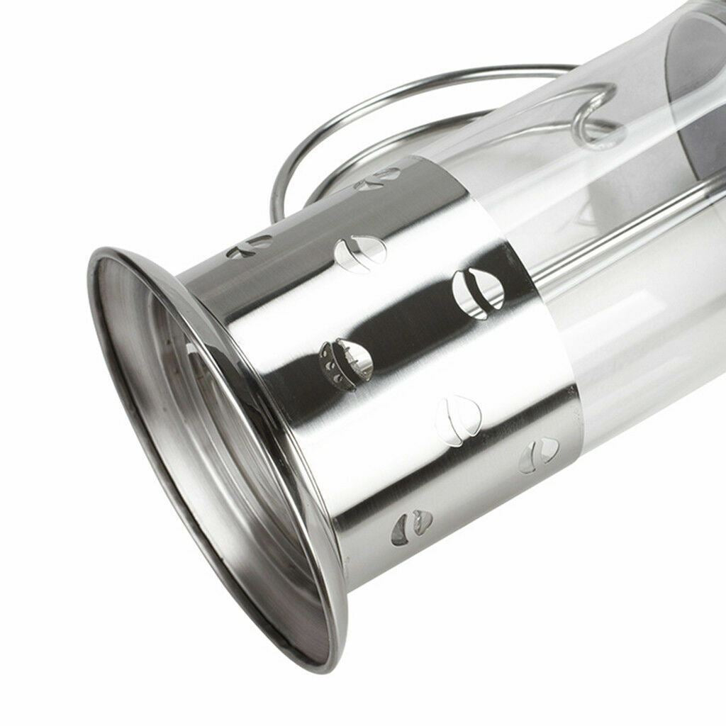 Coffee Maker Glass Stainless Steel Cafetiere French Filter Plunger 350Ml / 3-Cup