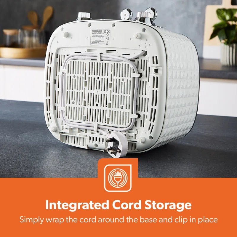 4 Slice Argyle Bread Toaster with 7 Level Browning Control, 1750W