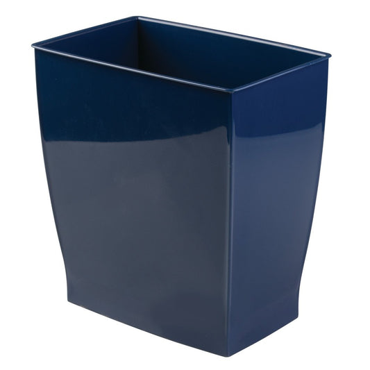 Idesign Mono Rubbish Bin, Plastic, Navy, 4-Piece, 28.4 X 18.9 X 30.3 Cm
